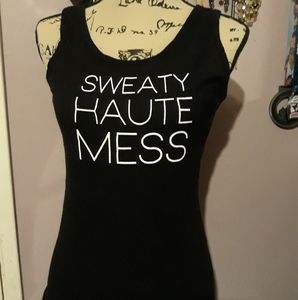K-Deer Sweaty Haute Mess Tank XL